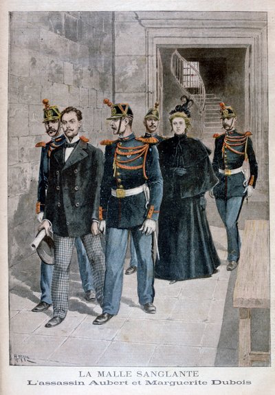 Attentatmændene Albert og Marguerite Dubois, 1896 af Henri Meyer