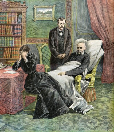 Jules Ferrys død af Henri Meyer