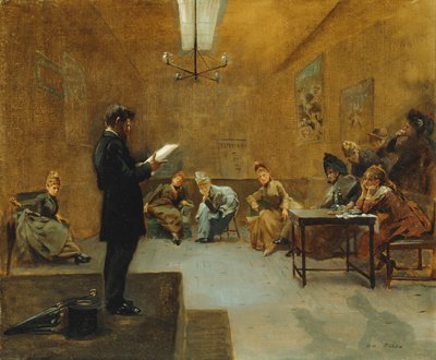 Teaterscene, af Henri Patrice Dillon