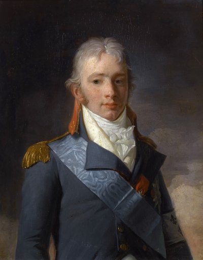 Charles Ferdinand dArtois, hertug af Berry 1778-1820 af Henri Pierre Danloux