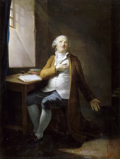 Ludvig XVI i templet af Henri Pierre Danloux