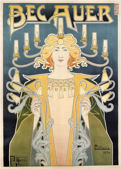 Næb Auer, 1896 af Henri Henri Antoine Théodore Livemont