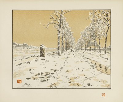 Fra Svaneøen [De seksogtredive udsigter over Eiffeltårnet] af Henri Rivière