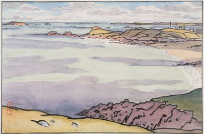 Pointe du Décollé set fra Garde Guérin af Henri Rivière