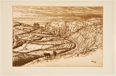 [Bretonsk landskab] af Henri Rivière
