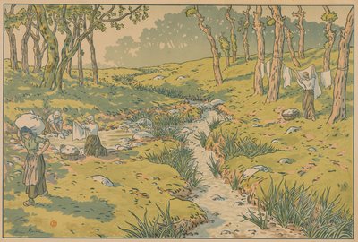 Aspekter af naturen: Strømmen af Henri Rivière