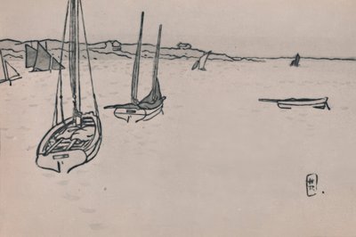 Bretonsk landskab af Henri Rivière