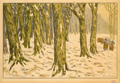 Træ. Vinter af Henri Rivière