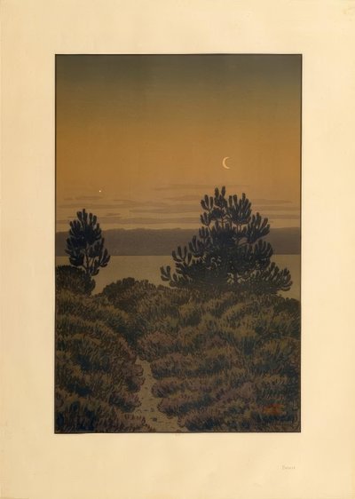 Første stjerne i Landiris af Henri Rivière