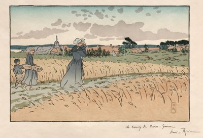 Parisiske landskaber: Bydelen Perros-Guirec af Henri Rivière