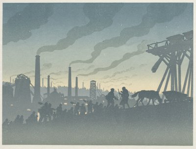 Den omvandrende jøde: Den moderne by af Henri Rivière
