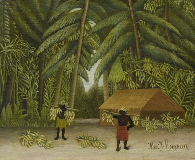 Bananhøst, 1907-10 af Henri Rousseau