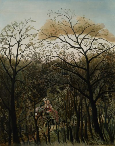 Stævnemøde i skoven af Henri Rousseau