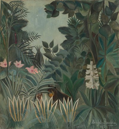 Ækvatorialjunglen af Henri Rousseau