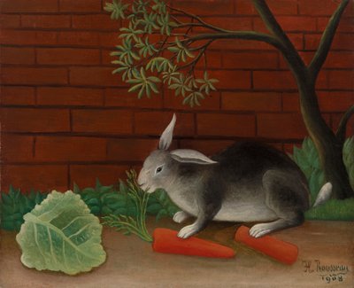 Kaninens måltid af Henri Rousseau