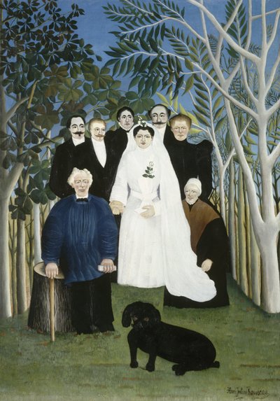 Bryllupsfesten af Henri Rousseau