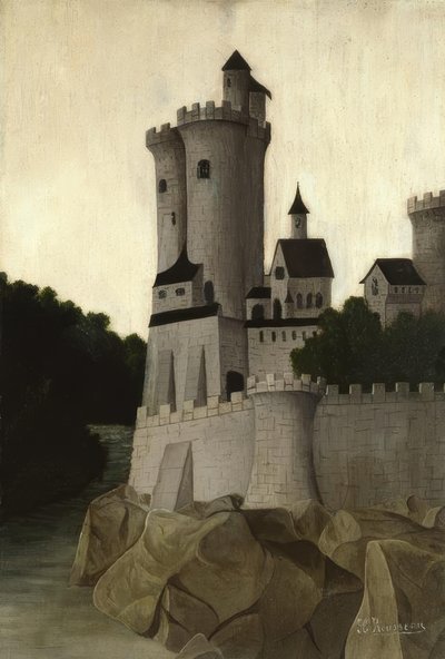 Et citadel af Henri Rousseau