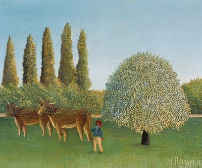 Eng (pil). 1910 af Henri Rousseau