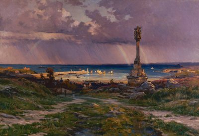 Efter stormen i Portrieux af Henri Saintin