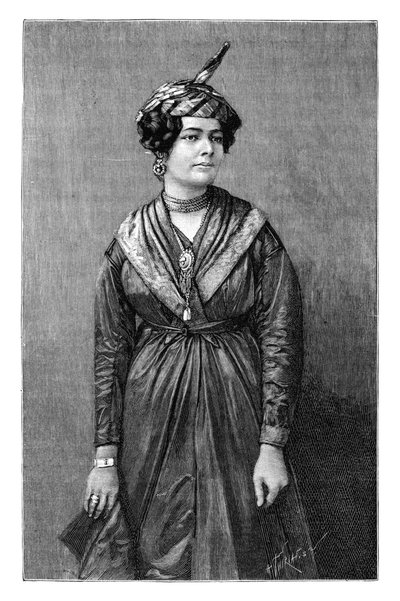 En kreolsk kvinde fra Martinique, c1890 af Henri Thiriat