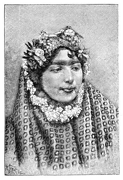 En ædel persisk dame, 1895. af Henri Thiriat