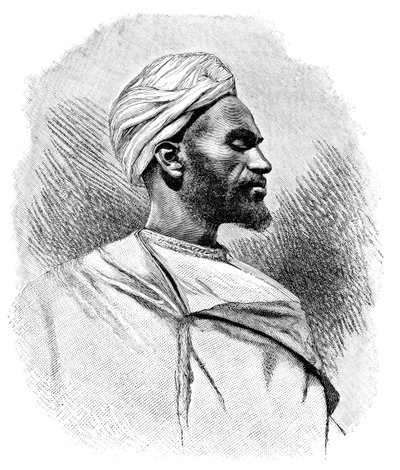 En arabisk kamelfører, Nordafrika, 1895. af Henri Thiriat