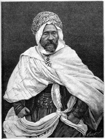 Aghaen fra Tugurt, c1890 af Henri Thiriat