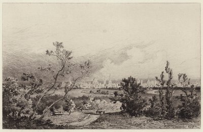 Oversigt over Oxford af Henri Toussaint
