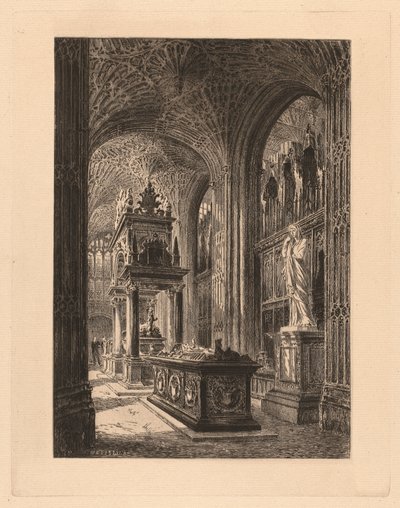 Westminster, Henry VII Chapel af Henri Toussaint