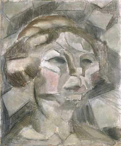 Studie for lederen af Overflod af Henri Victor Gabriel Le Fauconnier