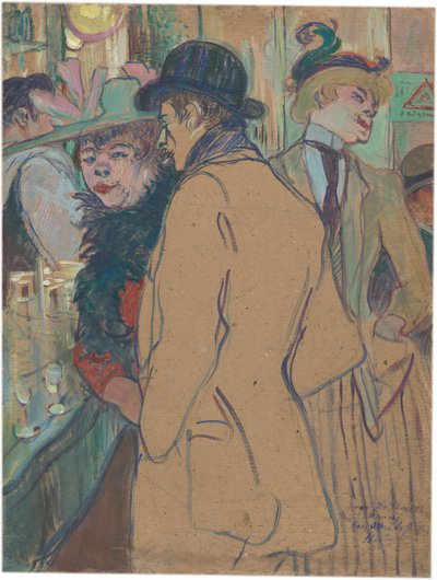 Alfred la Guigne af Henri de Toulouse-Lautrec