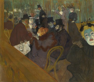 Ved Moulin Rouge af Henri de Toulouse Lautrec