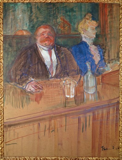 I baren af Henri de Toulouse-Lautrec