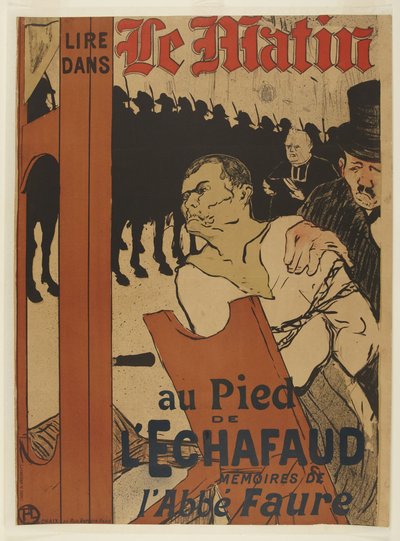 Ved foden af skafottet af Henri de Toulouse-Lautrec