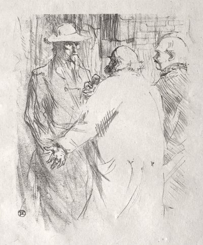 Ved foden af ​​Sinai: Clemenceau til Busk af Henri de Toulouse-Lautrec