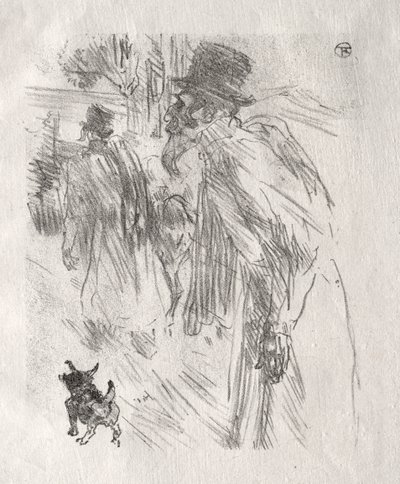 Ved foden af ​​Sinai: De polske jøder, Carlsbad af Henri de Toulouse-Lautrec