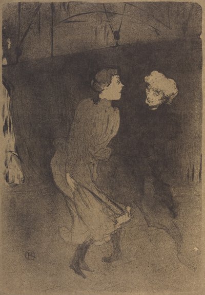 Generalprøve på Folies-Bergère af Henri de Toulouse-Lautrec