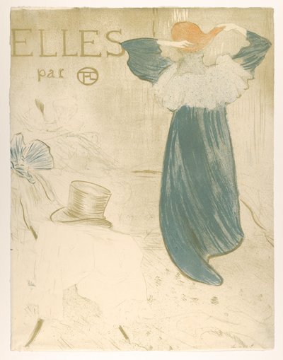 Elles (porteføljens omslag) af Henri de Toulouse-Lautrec