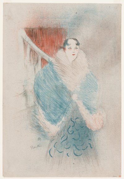 Elsa, kaldet wiener af Henri de Toulouse-Lautrec