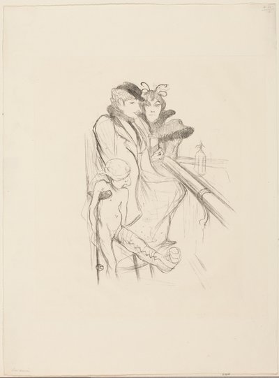 eros vanne af Henri de Toulouse-Lautrec