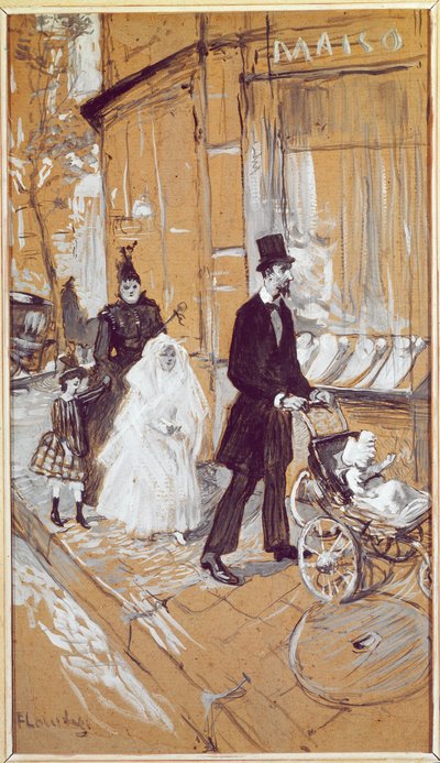 Første Nadversdag af Henri de Toulouse Lautrec