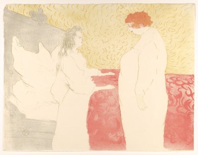 At stå op, fra "Elles" af Henri de Toulouse-Lautrec