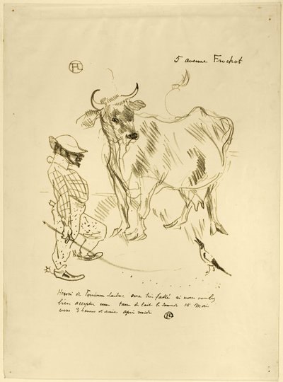 Invitation til et glas mælk af Henri de Toulouse-Lautrec