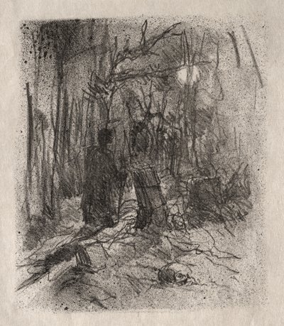 Busk Kirkegård af Henri de Toulouse-Lautrec