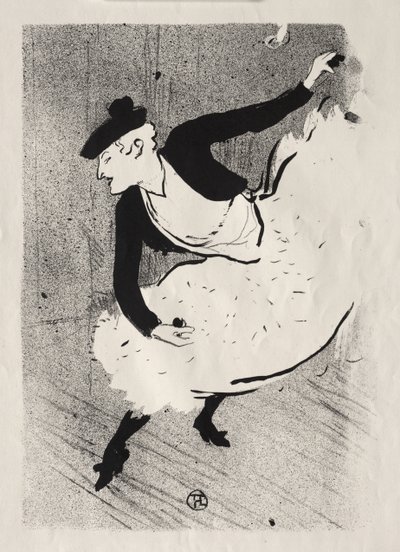 Le Café-koncert: Edmée Lescot af Henri de Toulouse-Lautrec