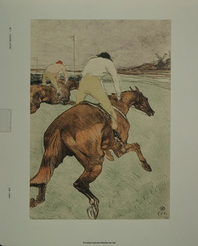 Jockeyen [prøvetryk b] af Henri de Toulouse-Lautrec