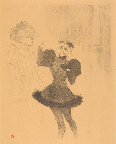 Lender og Lavallière i "Le fils de l