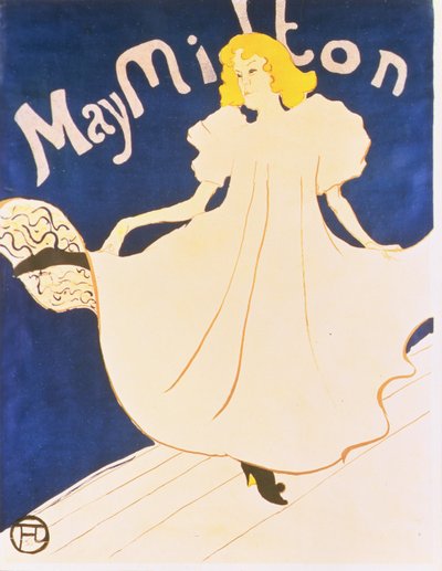 May Milton af Henri de Toulouse-Lautrec
