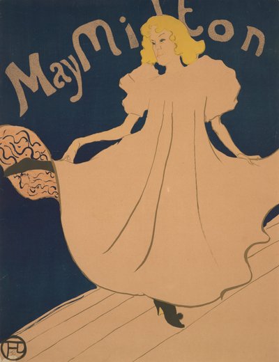 May Milton af Henri de Toulouse-Lautrec