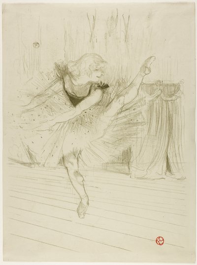 Miss Ida Heath, engelsk danserinde af Henri de Toulouse-Lautrec